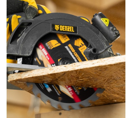 Пильный диск по дереву ф185х 20 мм, 24 зубьев Denzel