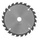 Пильный диск по дереву ф165 х 20 мм, 24 зубьев, тонкий Denzel