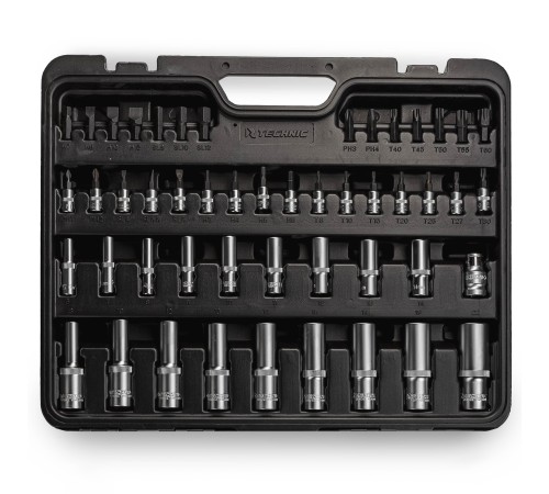 RUNTEC RT-HT108T Набор ручных инструментов RUNTEC TECHNIC 108 предметов 1/2", 1/4"