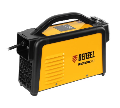 Аппарат инвертор. дуговой сварки SDM-220 Top, 220 А, ПВ 60%// Denzel Аппарат инвертор. дуговой сварки SDM-220 Top, 220 А, ПВ 60%// Denzel