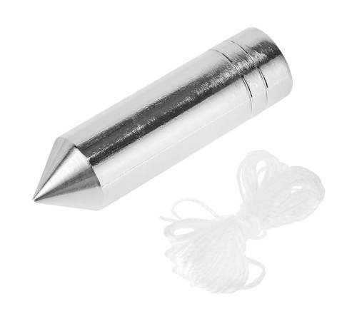 Отвес цилиндрический, 400 г, шнур 5 м Matrix