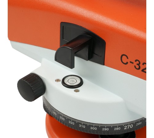 Комплект оптический нивелир RGK C-32 с поверкой + штатив S6-N + рейка AMO S5