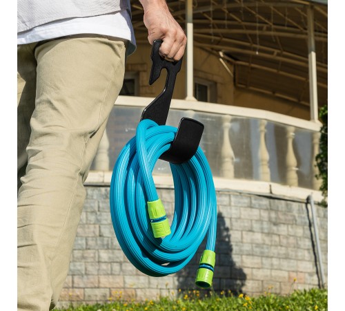 Набор поливочный, шланг 7,5-22,5м, пистолет 8 реж., чехол, подвес, LUXE Palisad Набор поливочный, шланг 7,5-22,5м, пистолет 8 реж., чехол, подвес, LUXE Palisad