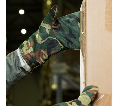 Рукавицы зимние, защита от пониж температур и мех воздействий, утеплитель ватин, камуфляж Сибртех Рукавицы зимние, защита от пониж температур и мех воздействий, утеплитель ватин, камуфляж Сибртех