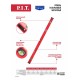 Уровень пузырьковый магнитный P.I.T. ADVANCE HSPL02-0400