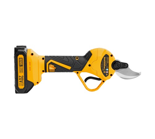 Секатор аккумуляторный, бесщет., CP-30BL, Li-Ion, 20 В, лезвия SK5 // Denzel