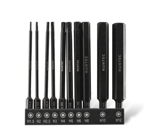 RUNTEC RT-BX10 Набор бит Runtec HEX 10 предметов RUNTEC RT-BX10 Набор бит Runtec HEX 10 предметов