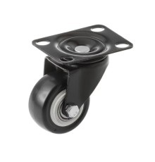 Колесо мебельное поворотное SCZ 25 50 мм (черный) Колесо мебельное поворотное SCZ 25 50 мм (черный)
