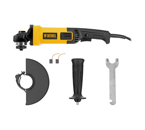 Углошлифовальная машина AGL150-1350, 1350 Вт, 150 мм, 8500 об/мин Denzel