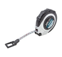 Рулетка геодезическая 20 м х 13 мм, закрытый корпус, металлическая лента, нейлон Gross