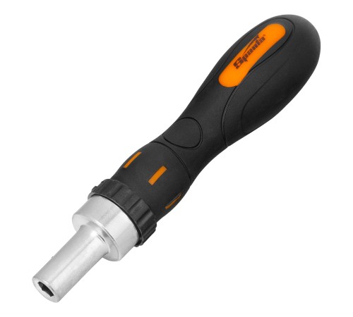 Отвертка реверсивная с набором бит, CrV, 12 шт, Sparta