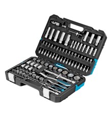 Набор инструментов, 1/4", 1/2", CrV, 120 зубьев, 109 предметов Gross