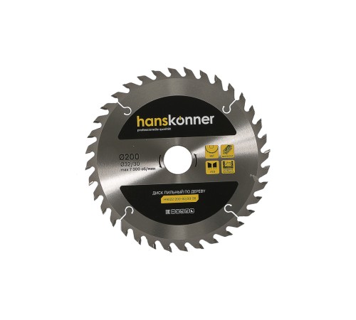 Диск пильный Hanskonner H9022-200-32/30-36 Диск пильный Hanskonner H9022-200-32/30-36