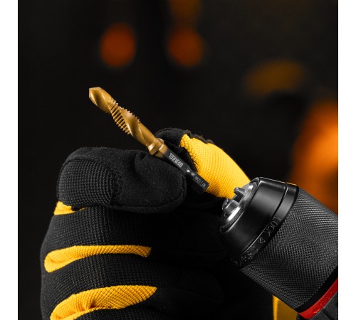 Сверло-метчик М8 х 1,25 мм, Р6М5// Denzel