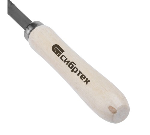 Напильник круглый, 250 мм, деревянная ручка Сибртех