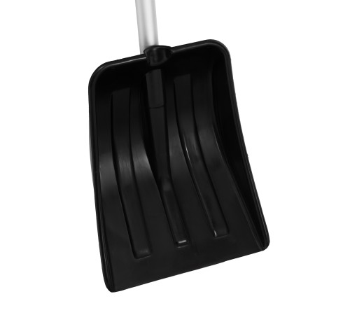 Лопата для уборки снега, полипропилен, 260х340х720-915 мм, телескопический черенок, BASE Palisad