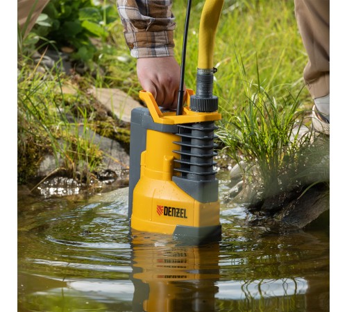 Дренажный насос DPХ450, 450 Вт, подъем 5 м, 9000 л/ч Denzel