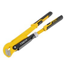 Ключ трубный рычажный №0, 1/2", цельнокованый, CrV, тип "S" Denzel