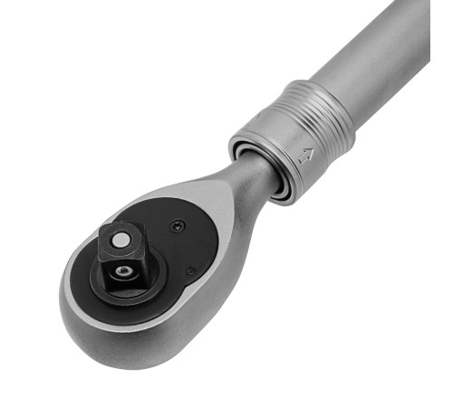Ключ-трещотка телескопический 1/2", 300-430 мм, 72 зуба, с быстрым сбросом Сибртех