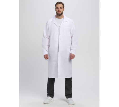 Халат мужской Классика (тк.ТиСи), белый