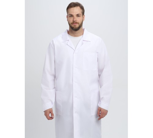Халат мужской Классика (тк.ТиСи), белый