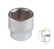 Головка торцевая стандартная шестигранная 3/8", 22 мм AFFIX AF00030022