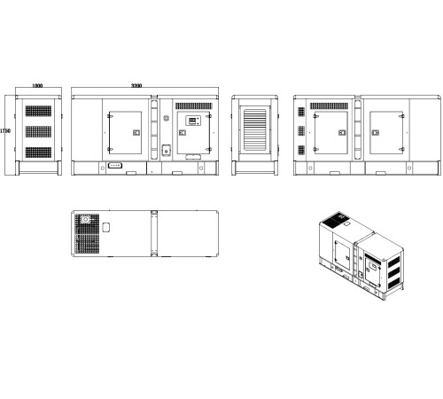 Дизельный генератор ТСС АД-100С-Т400-1РКМ9 Дизельный генератор ТСС АД-100С-Т400-1РКМ9