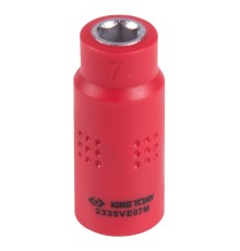 Головка торцевая диэлектрическая шестигранная 1/4", 7 мм KING TONY 2335VE07M
