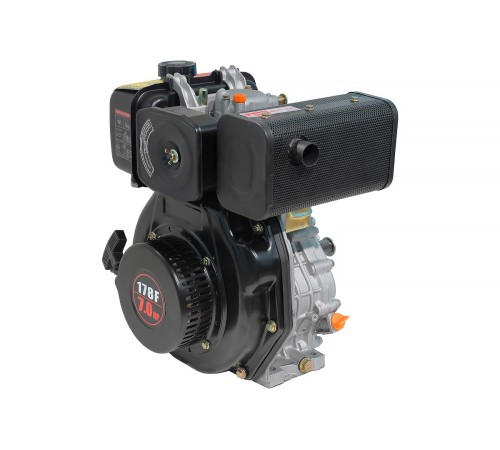 Двигатель дизельный TSS Excalibur 178F-K1 (вал цилиндр под шпонку 25/72.2 / key)