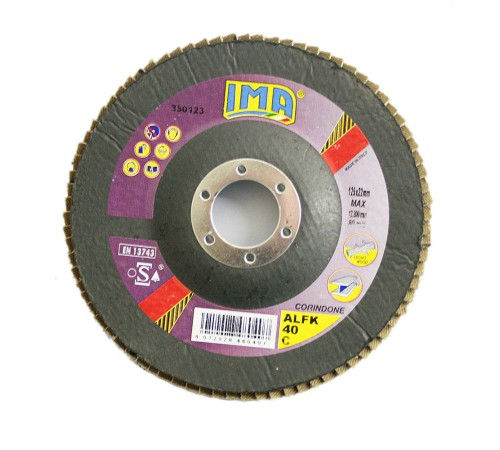 Корундовый КЛТ IMA 125х22,23мм A040 FIB CONICAL