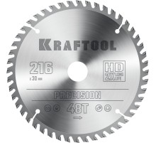 KRAFTOOL Precision, 216 х 30 мм, 48Т, пильный диск по дереву (36952-216-30) KRAFTOOL Precision, 216 х 30 мм, 48Т, пильный диск по дереву (36952-216-30)