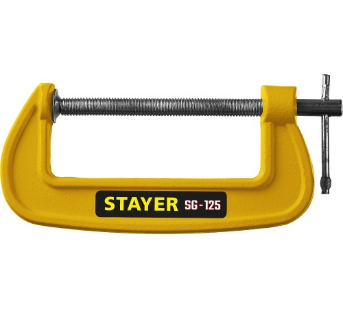 STAYER G 125 мм, струбцина SG-13 3215-125_z02 STAYER G 125 мм, струбцина SG-13 3215-125_z02
