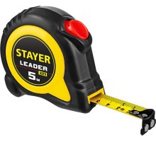 STAYER Leader, 5 м х 25 мм, рулетка с автостопом, Professional (3402-5) STAYER Leader, 5 м х 25 мм, рулетка с автостопом, Professional (3402-5)