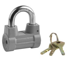 STAYER 55 мм, облегченный, дисковый механизм секрета, навесной замок (37149-60)