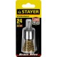 STAYER Ø 24 мм, щетка кистевая для дрели 35113-24