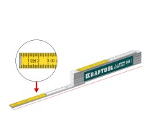 KRAFTOOL PRO-90 Kontakt, 2.4 м, профессиональный складной деревянный метр (34729) KRAFTOOL PRO-90 Kontakt, 2.4 м, профессиональный складной деревянный метр (34729)