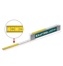 KRAFTOOL PRO-90 Kontakt, 2.4 м, профессиональный складной деревянный метр (34729) KRAFTOOL PRO-90 Kontakt, 2.4 м, профессиональный складной деревянный метр (34729)