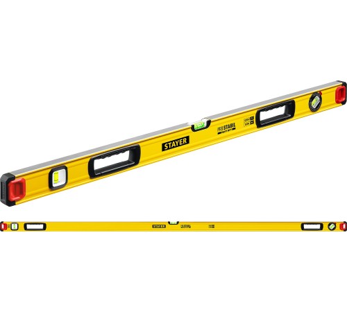 STAYER PRO STABIL, 2000 мм, усиленный профиль, уровень с поворотным глазком, Professional (3471-200) STAYER PRO STABIL, 2000 мм, усиленный профиль, уровень с поворотным глазком, Professional (3471-200)