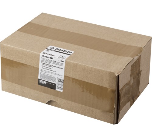 ЗУБР М5 х 45 мм, оцинкованный, винт DIN 965 303110-05-045 ЗУБР М5 х 45 мм, оцинкованный, винт DIN 965 303110-05-045