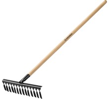 GRINDA GS-14 WOOD, 445 х 95 х 1300 мм, 14 витых зубцов, углеродистая сталь, антикор. покрытие, черенок дерев. высш. сорт, садовые грабли(39581-14) GRINDA GS-14 WOOD, 445 х 95 х 1300 мм, 14 витых зубцов, углеродистая сталь, антикор. покрытие, черенок дерев. высш. сорт, садовые грабли(39581-14)
