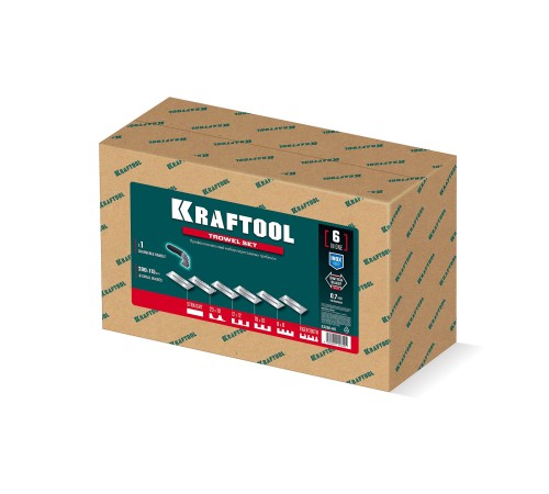 KRAFTOOL 280х115 мм, набор нержавеющих гребенок (6шт) со сменной 2к ручкой, в пластиковом кейсе (33268-H6) KRAFTOOL 280х115 мм, набор нержавеющих гребенок (6шт) со сменной 2к ручкой, в пластиковом кейсе (33268-H6)