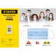 STAYER трехслойная конструкция фильтра, 10 шт., плоская, техническая, маска техническая 11105-H10