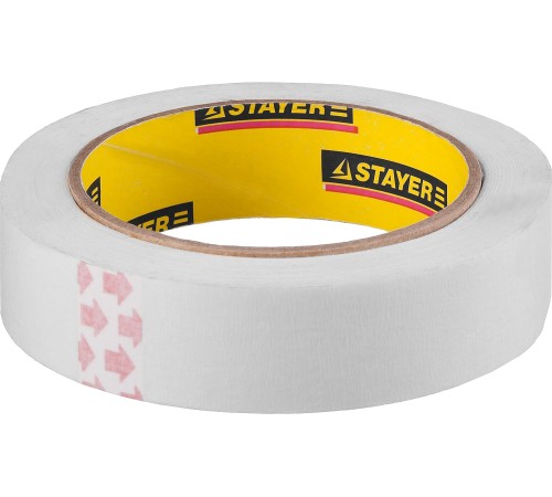 STAYER 19 мм, 40 м, до +80° С, лента малярная 1211-19 STAYER 19 мм, 40 м, до +80° С, лента малярная 1211-19
