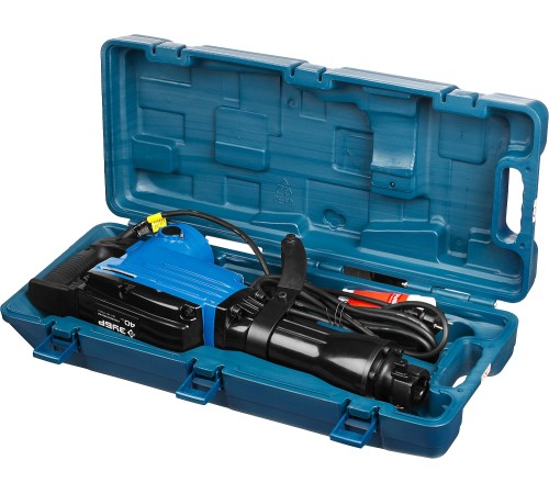 ЗУБР 1700 Вт, 1400 уд/мин, 40 Дж, кейс, бетонолом электрический ЗМ-40-1700 К Профессионал