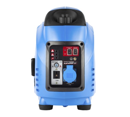 ЗУБР 1/1.2 кВт, однофазный, синхронный, инверторный, генератор бензиновый ЗИГ-1200