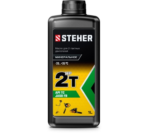 STEHER 2T-M, 1 л, минеральное масло для 2-тактных двигателей (76001-1) STEHER 2T-M, 1 л, минеральное масло для 2-тактных двигателей (76001-1)