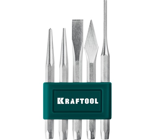 KRAFTOOL 5 шт, набор зубил и кернеров GRAND-5 21075-H5 KRAFTOOL 5 шт, набор зубил и кернеров GRAND-5 21075-H5