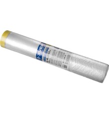 ЗУБР 20 м x 2.4 м, 10 мкм, HDPE, пленка укрывная с клейкой лентой, Профессионал (12250-240-20)