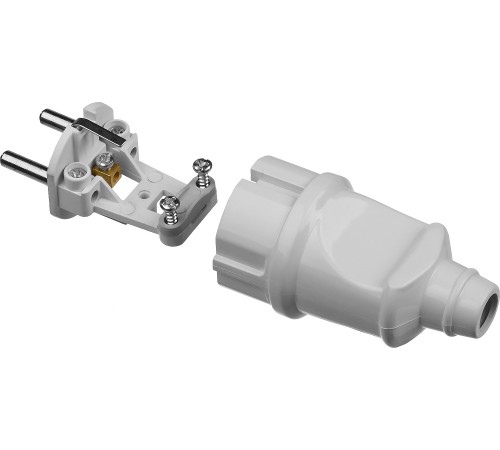 STAYER MAXElectro, белая, 16 А/220 В, 1300 Вт, прямая вилка (55160-W) STAYER MAXElectro, белая, 16 А/220 В, 1300 Вт, прямая вилка (55160-W)