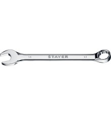 STAYER HERCULES, 14 мм, комбинированный гаечный ключ, Professional (27081-14)